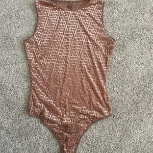 Skims velour bodysuit